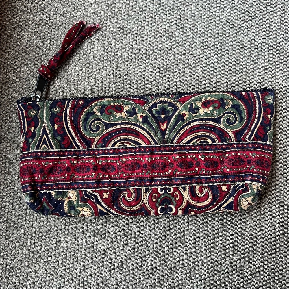 Vintage VERA BRADLEY 1995 Medallion Cosmetic Case Travel